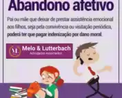 Notícias 6 Abandono Afetivo - Indenização por dano moral