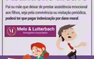 PAI que paga a PENSÃO ALIMENTÍCIA pode ser condenado a pagar INDENIZAÇÃO por ABANDONO AFETIVO? 12 Abandono Afetivo - Indenização por dano moral