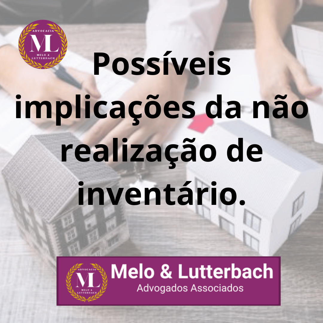 Possíveis implicações da não realização de inventário.